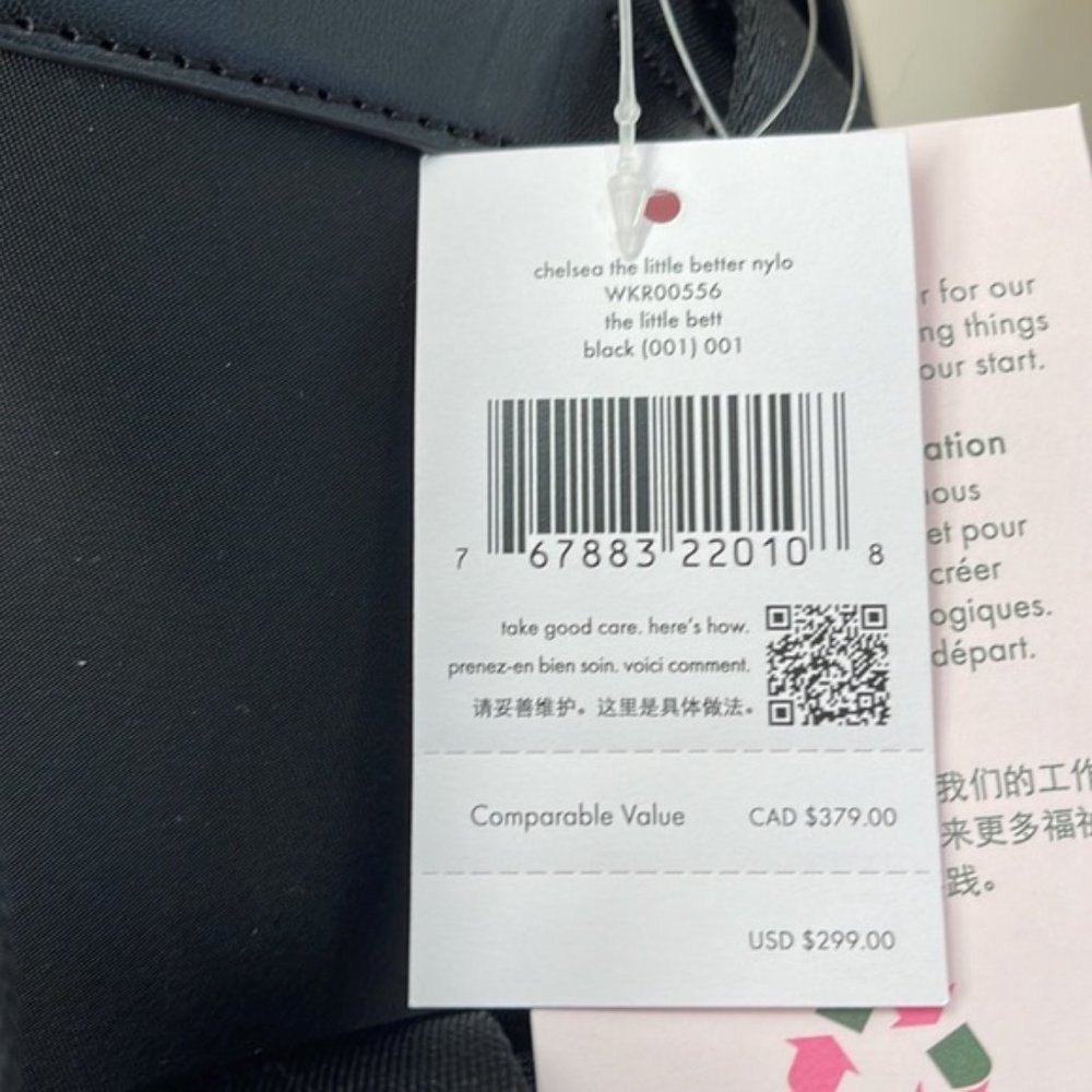 Kate Spade Chelsea Medium Backpack Black - Picture 9 of 16